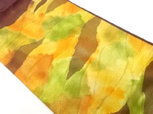 リサイクル　霞模様織出し名古屋帯
